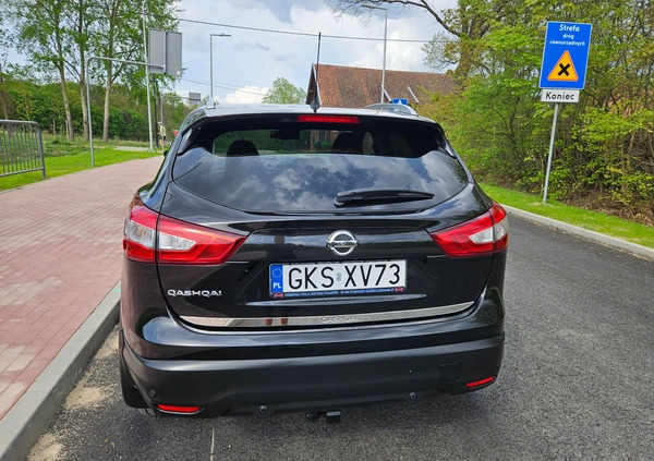 Nissan Qashqai cena 59999 przebieg: 173400, rok produkcji 2016 z Kościerzyna małe 631